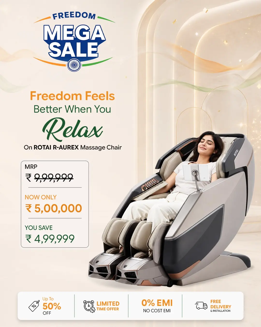 R-AUREX Massage Chair