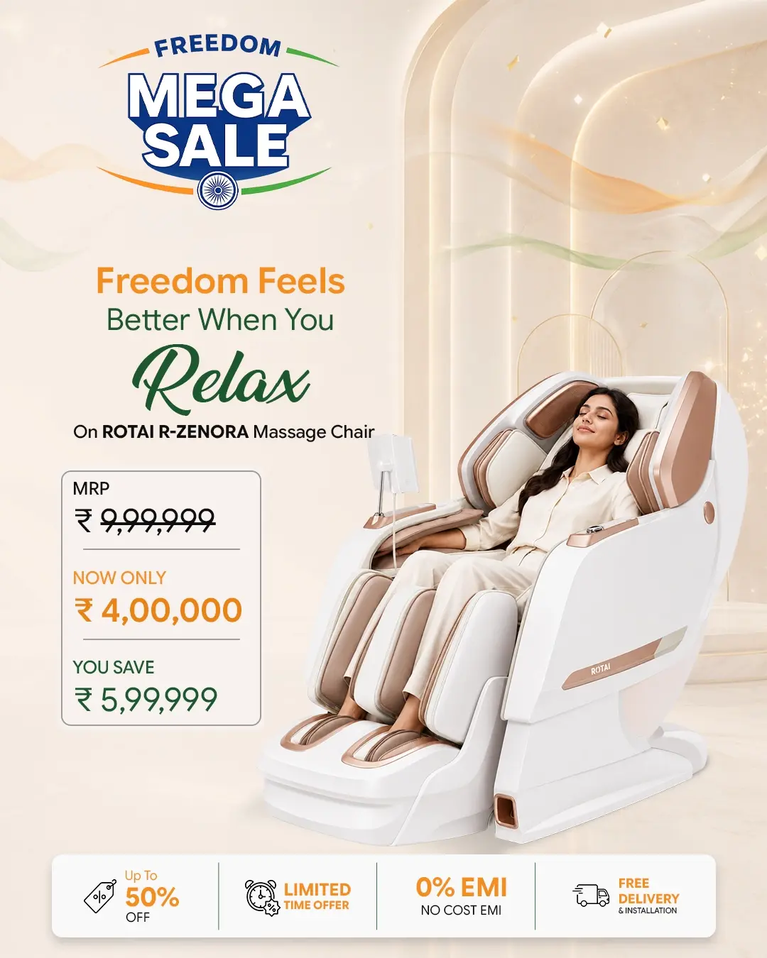 R-ZENORA  Massage Chair