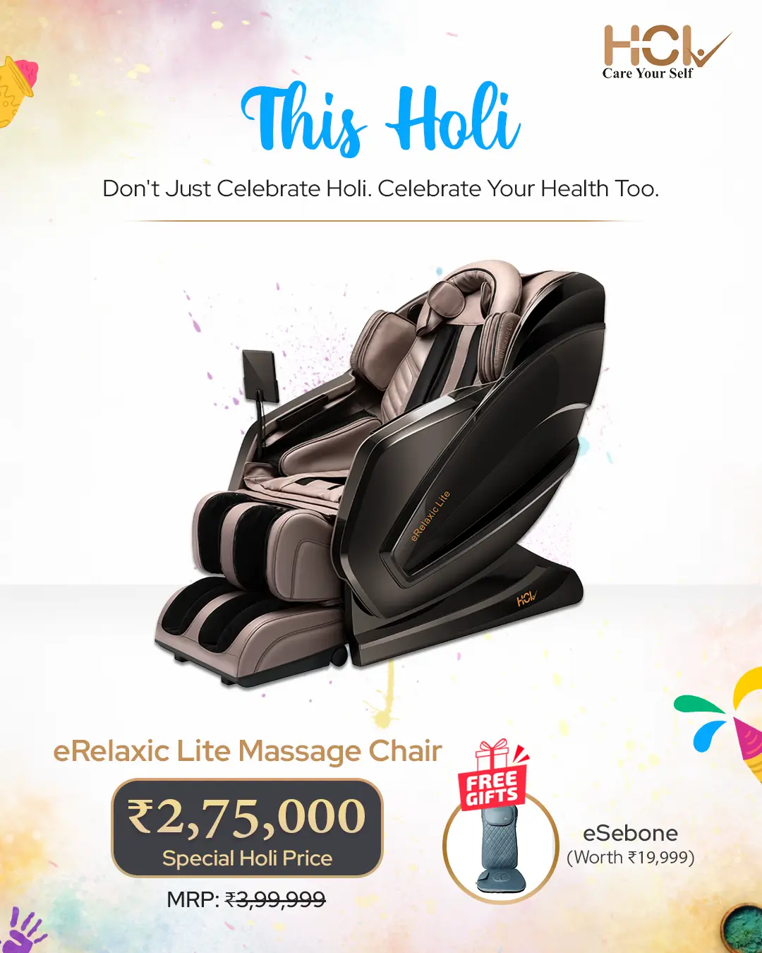 eRelaxic Lite Massage Chair deal