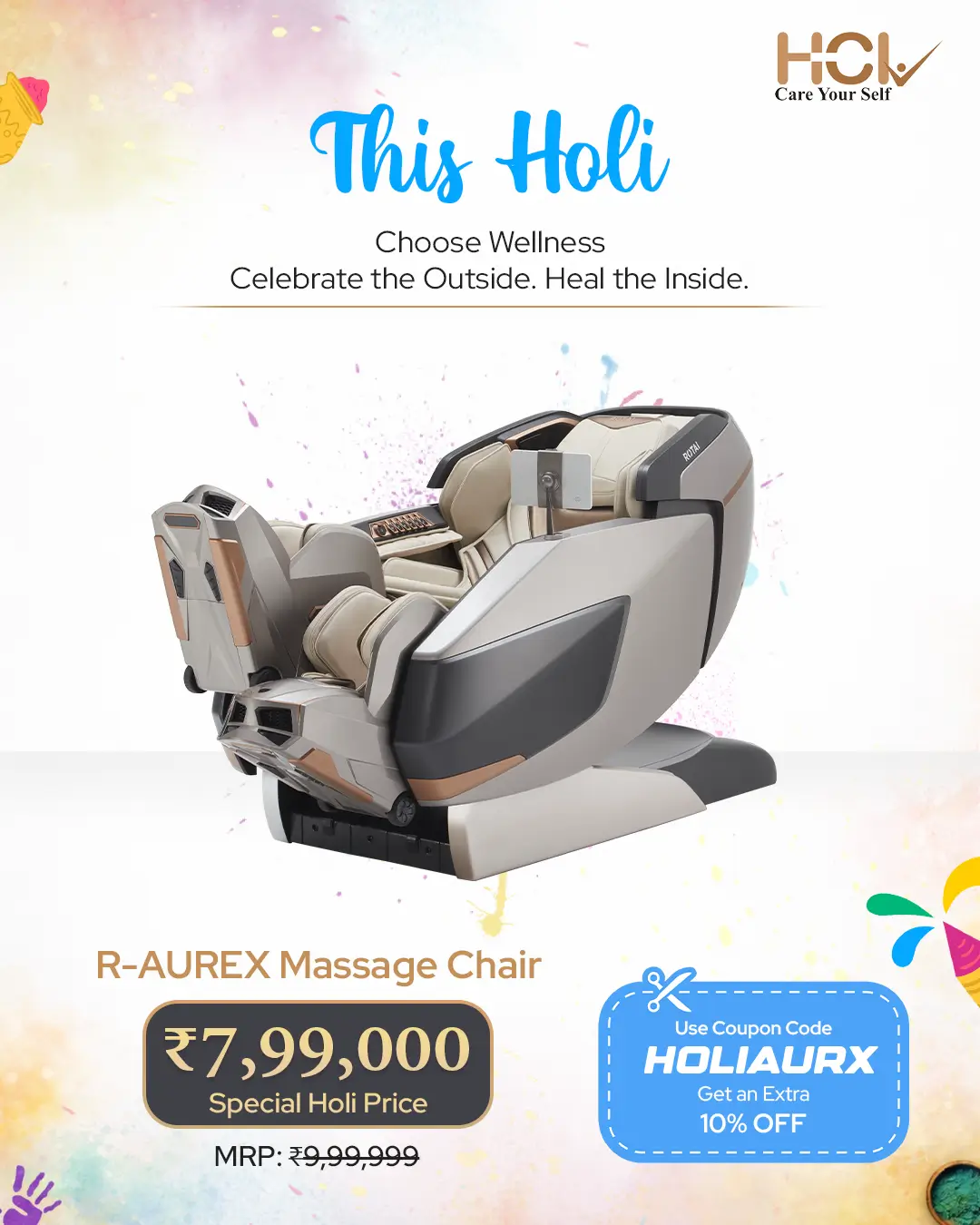 R-Aurex Luxury Massage Chair  Deal