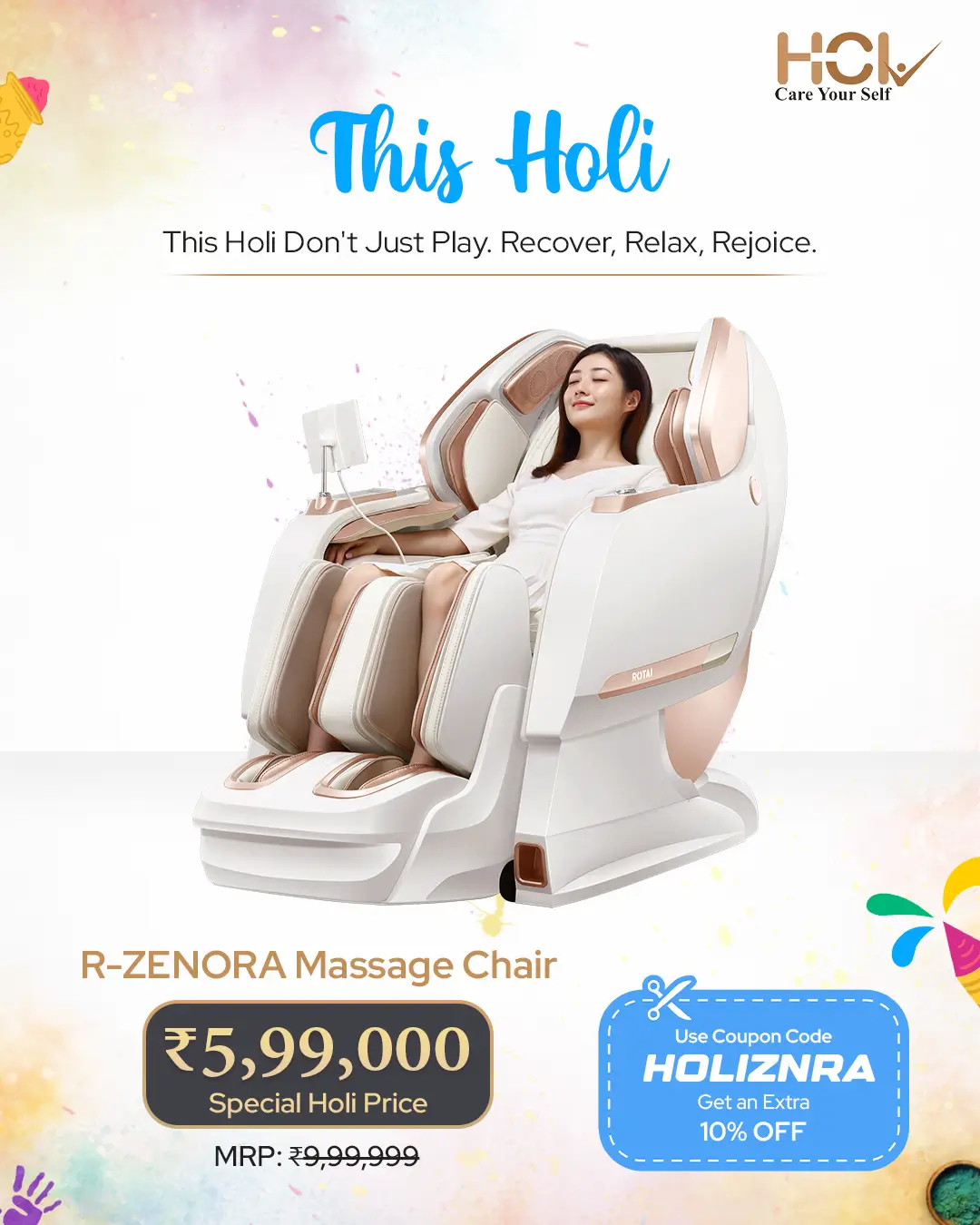 R-Zenora Luxury Massage Chair deal